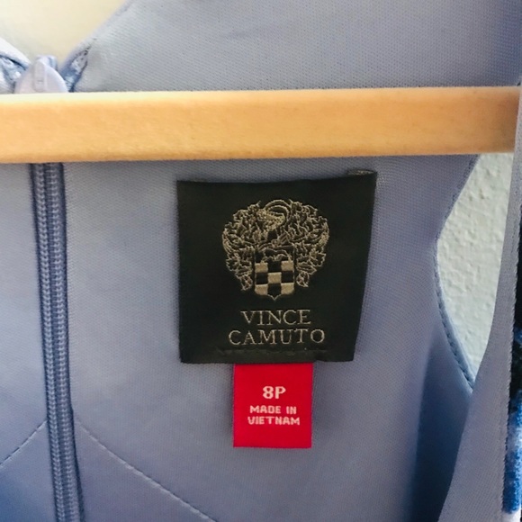 #018. Floral Vince Camuto skater cocktail dress NWT - Picture 4 of 7